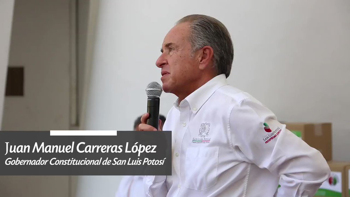 Juan Manuel Carreras (@JMCarrerasGob) on Twitter photo 2020-06-04 21:07:02 Con el Programa Emergente Alimentario “Mano a Mano”, mi gobierno da respuesta a las necesidades de las familias afectadas por la emergencia sanitaria, protegiendo su salud y bienestar. En San Luis Potosí, #UnidosSaldremosAdelante Con el Programa Emergente Alimentario “Mano a Mano”, mi gobierno da respuesta a las necesidades de las familias afectadas por la emergencia sanitaria, protegiendo su salud y bienestar. En San Luis Potosí, #UnidosSaldremosAdelante