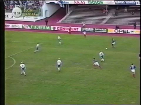 On this day in 1998, soon-to-be world champions France beat Finland 0-1 with a late David Trezeguet goal in Helsinki #Huuhkajat

 https://t.co/a2tJPC8e0u