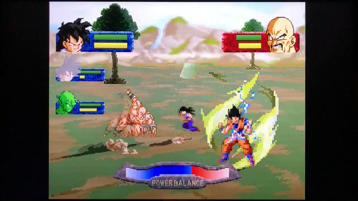 みっちゃん Polymega Beta Testのお話 451 Polymegaで普通に遊んでみる セガサターン ドラゴンボールz 偉大なるドラゴンボール伝説 Pceの 偉大なる孫悟空 のシステムを使った格闘act 簡単操作でドラゴンボール的な戦いが出来ます Polymega