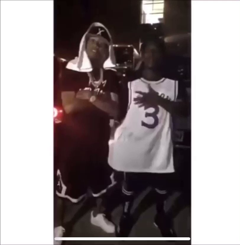 Happy Birthday to my GOAT    This is a video of Pusha T getting an autographed jersey from AI 