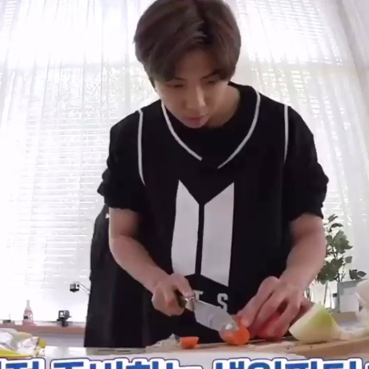 BTS's RM Went From Failing At Cutting Carrots To Getting His Own