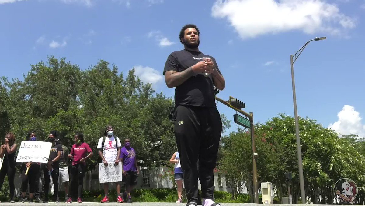 Yesterday, @FSUFootball led Tallahassee on a Unity Walk to the Florida State Capitol. Check it out โฌ๏ธ
Full ๐น: https://t.co/enfJczWyP2 https://t.co/CWmfny6SUo