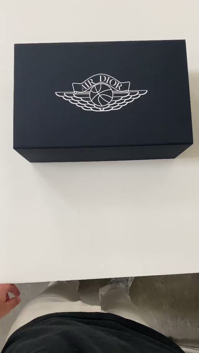 dior jordan 1 unboxing