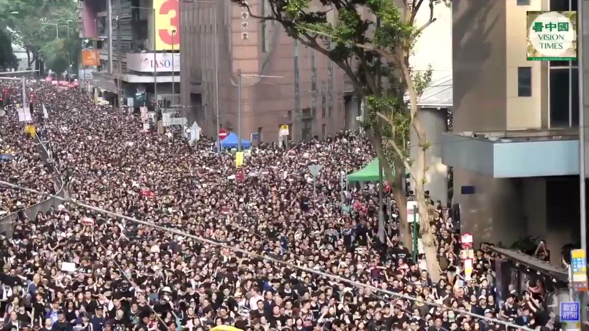 ❤ Millones de patriotas salen a manifestarse en contra del comunismo mundialista.
➡️ HONG KONG lucha hasta las últimas consecuencias.
https://t.co/fOASMPZ2n1