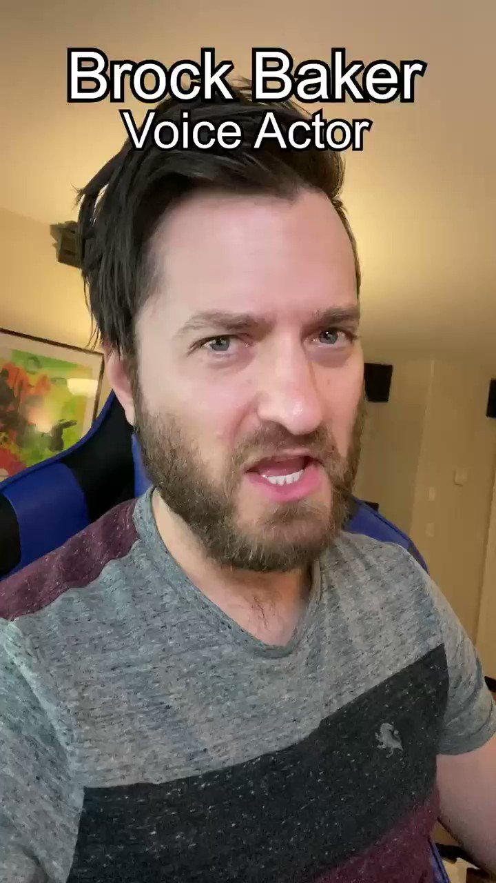 Brock Baker On Twitter A Voice Acting Reel I Threw Together For The Ol Tiktok I Ll Make A More Professional One Soon Anywho Here Are Some Things You May Know Me From