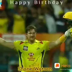  Happy Birthday to you Shane Watson on this day god bless you in every moment live and stay long 