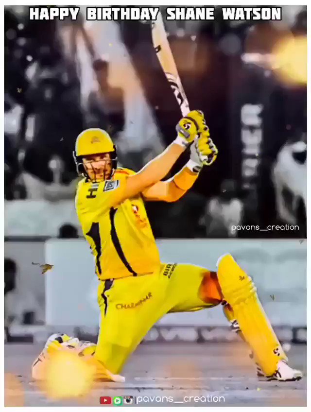 Happy Birthday Shane Watson Thalaiva 