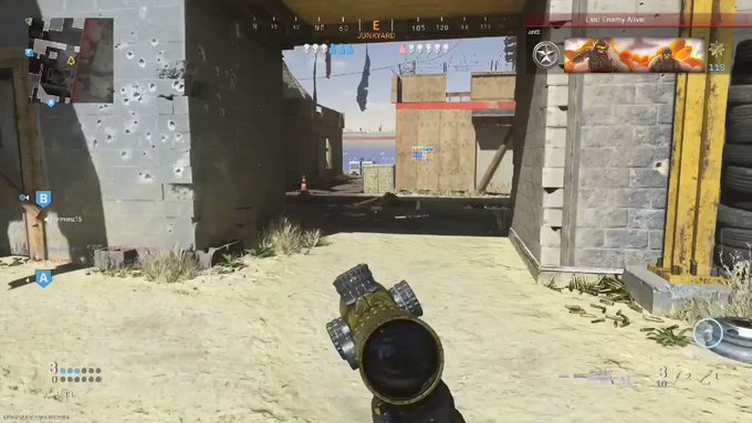 We just got finished playing against a hacker so we were making aimbot jokes then this happened 😂 @Team_Submerge<a href="/tag/callofduty"class="tags"><span>#callofduty</span></a><a href="/tag/smallstreamer"class="tags"><span>#smallstreamer</span></a><a href="/tag/streamercommunity"class="tags"><span>#streamercommunity</span></a>