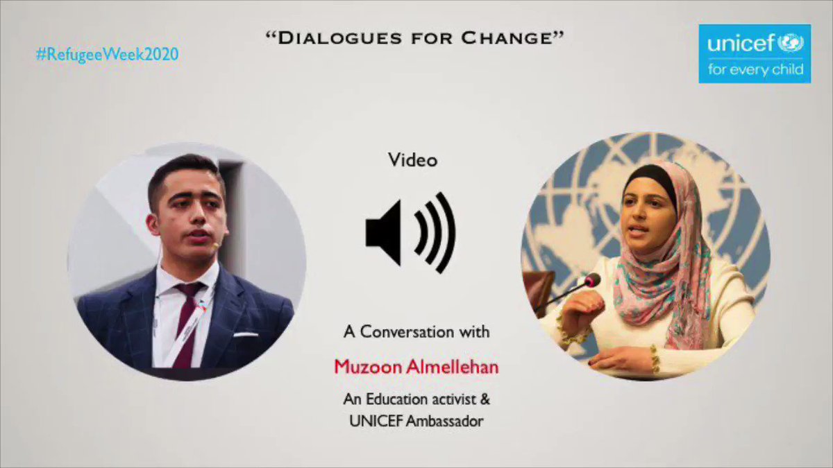 Ahmad Nawaz (@Ahmadnawazaps) on Twitter photo 2020-06-18 12:30:46 On this #RefugeeWeek2020 I’d like to share my conversation with an inspiring refugee & activist @muzoonrakan1 about: - The plight of refugees 👨👩👧👦 - Muzoon’s journey from refugee camps to activism⭐️ - The importance of provision of education📚 Full vid 👇 facebook.com/15081085828374… On this #RefugeeWeek2020 I’d like to share my conversation with an inspiring refugee & activist @muzoonrakan1 about: - The plight of refugees 👨👩👧👦 - Muzoon’s journey from refugee camps to activism⭐️ - The importance of provision of education📚 Full vid 👇 facebook.com/15081085828374…