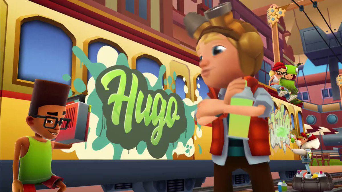 Video Subway Surfers Zurich 2019 - Hugo and Clockwork Zurich