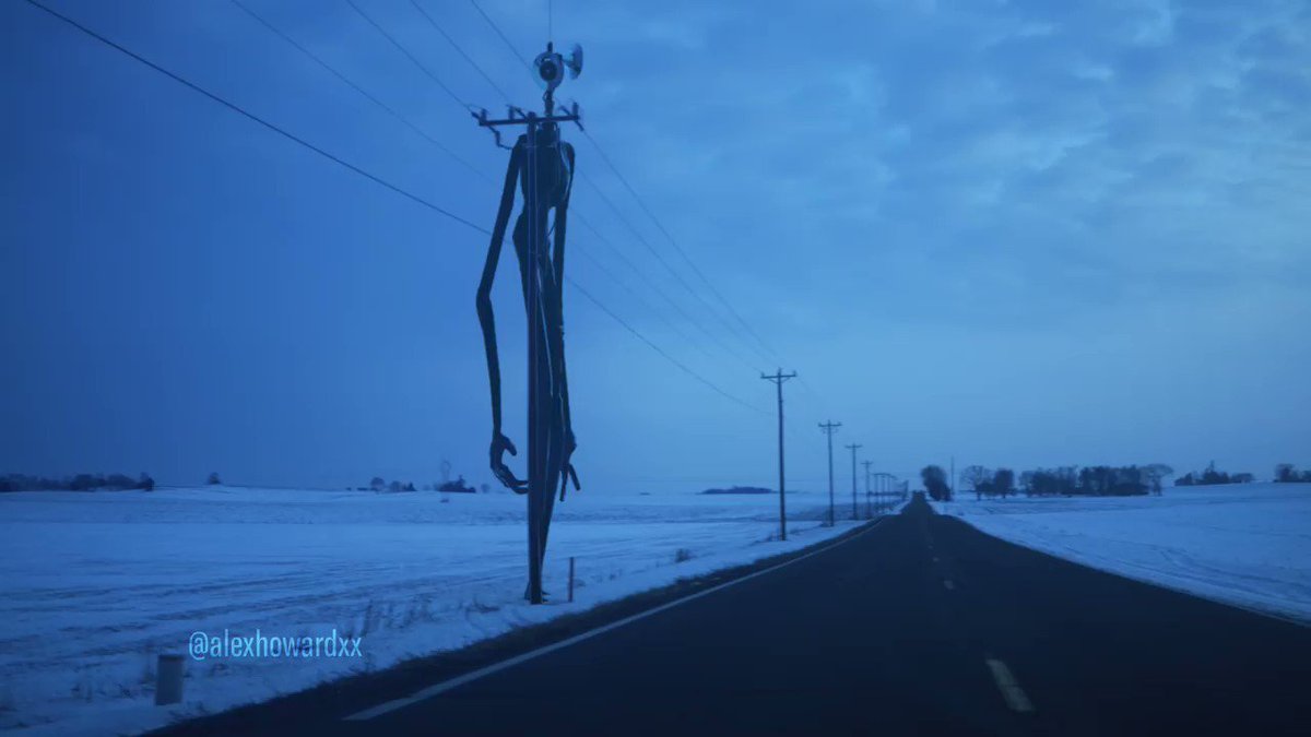 Alex Howard (@xalexhoward) on Twitter photo 19/06/2020 00:38:32 That's an awfully weird looking telephone pole #sirenhead That's an awfully weird looking telephone pole #sirenhead