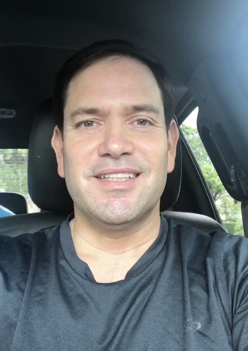 Marco Rubio (@marcorubio) on Twitter photo 19/06/2020 14:29:59 Take every precaution to lower the risk of #COVID19 But we are not shutting things down again Take every precaution to lower the risk of #COVID19 But we are not shutting things down again