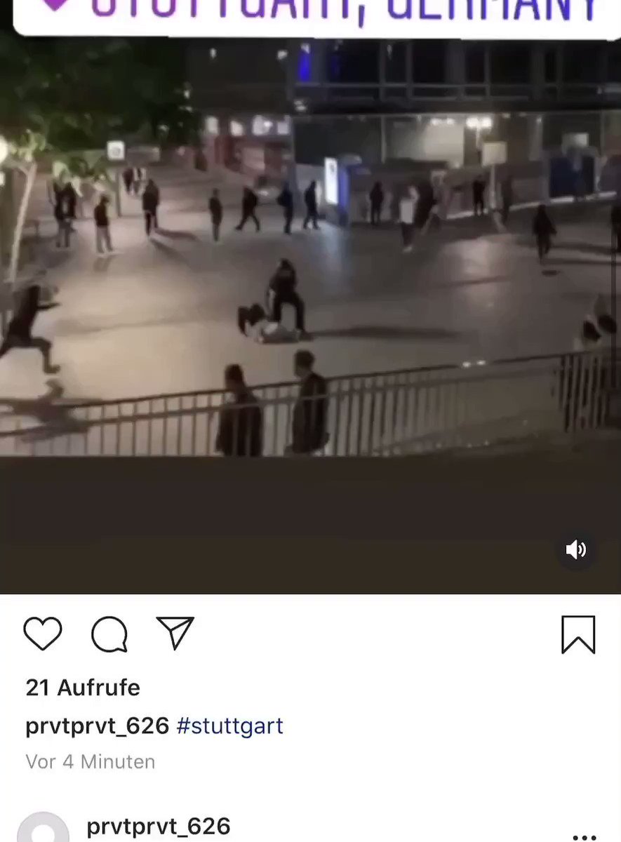 Sowas findet man zu #Stuttgart auf Instagram.
Ich hoffe alle diese Täter werden durch Kamera aufnahmen und Zeugenaussagen vor Gericht stehen und ihre gerechte Strafe bekommen. https://t.co/rOOZdAPBgI