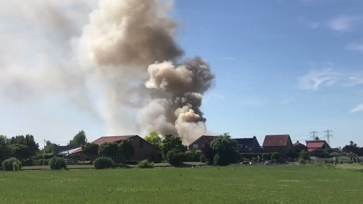 Melding grote brand De Ward Bolsward