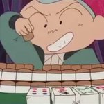 自分の知っているものとは違う？クレヨンしんちゃんで行われた麻雀!