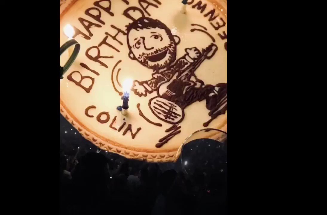 Happy birthday Colin Greenwood 