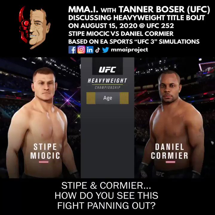 He fought & won 2x in under 30 days on #FightIsland & #UFCVegas4 but @ufc heavyweight Tanner Boser gave his prediction earlier for #ufc252
@stipemiocic vs @dc_mma
@BulldozerBoser #shavedbearsmma #miociccormier #cormiermiocic #MMATwitter #mma #jiujitsu
https://t.co/s9a137iC8h