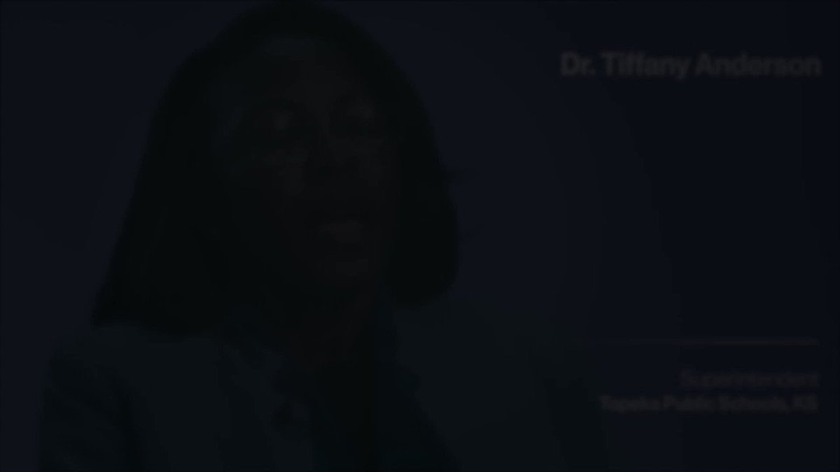 Dr. Tiffany Anderson of Topeka Public Schools discusses changing mindsets and the interconnectedness of community success.
"We cannot do well if our children do not do well - and vice versa."
@ TPS_501 https://t.co/JAHzXL1DcY