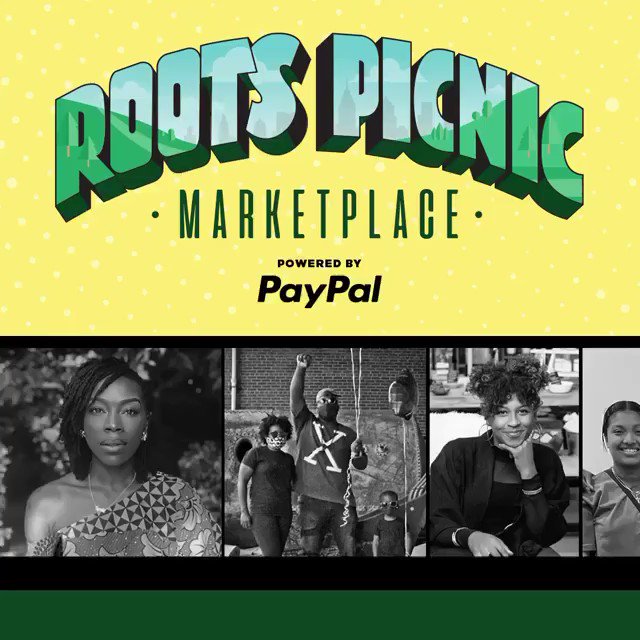 Today’s the day! Be sure to tune into tonight’s @RootsPicnic Virtual Experience and support these amazing Black-owned #SmallBiz in the #RootsPicnic Marketplace. Shop now from nearly anywhere with PayPal: https://t.co/C3e8qeonGQ