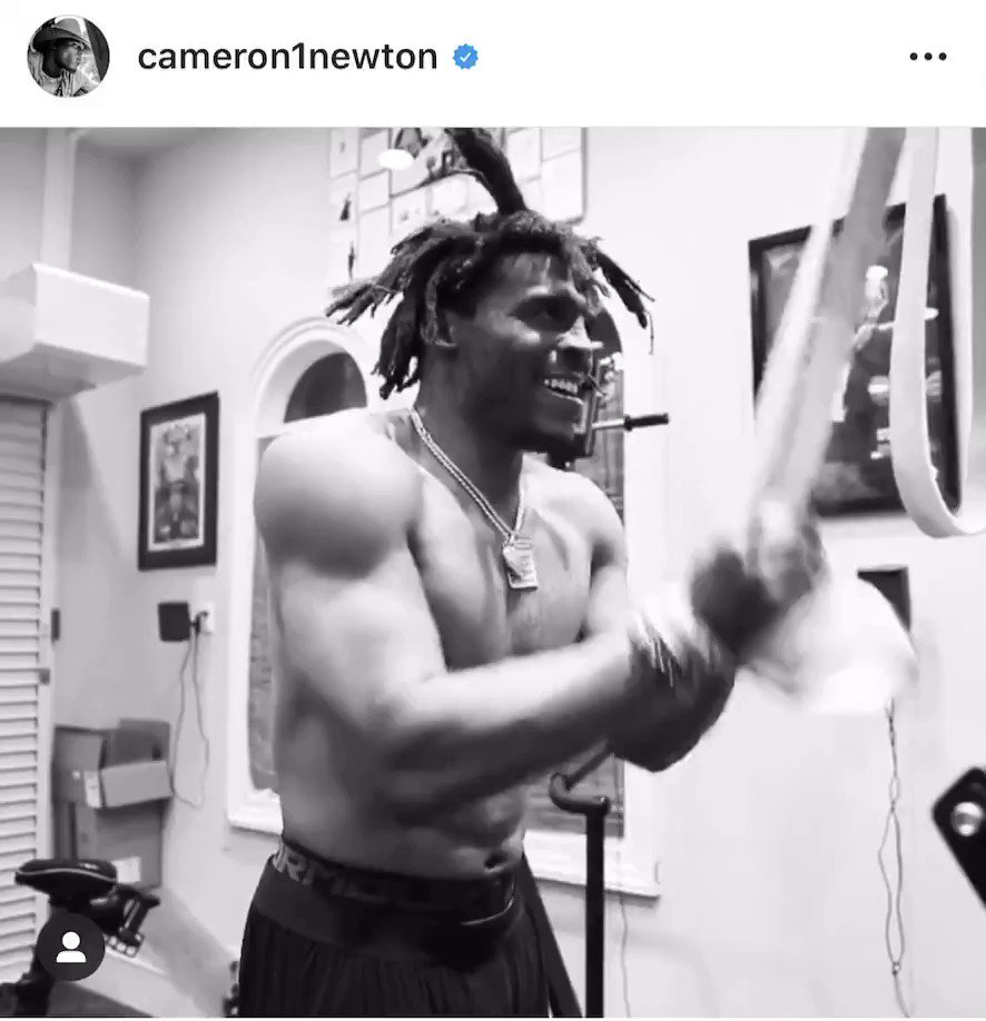 Emmanuel Acho on X: "The second Cam Newton started working out to gospel  music, that's when I knew! Them Gospel music workouts only show up in dire  times!! Lol https://t.co/cQBaEj13D3" / X