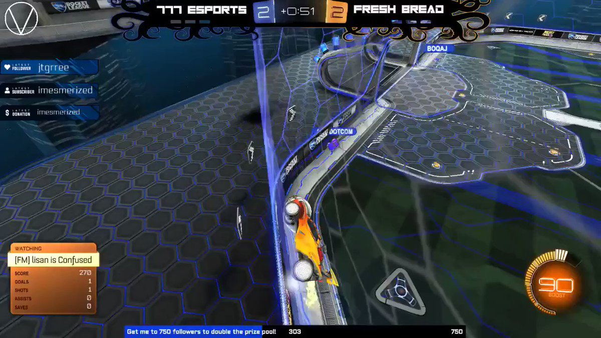 Over the next few days I'll be posting the best goals of Projekt Blvck.
777 Esports EU vs Fresh Bread
This one scored in the opening game of the tournament to win it in Overtime!
#rocketleague #esports #tournament #bestgoal #overtime https://t.co/ZVK5QQF8rw