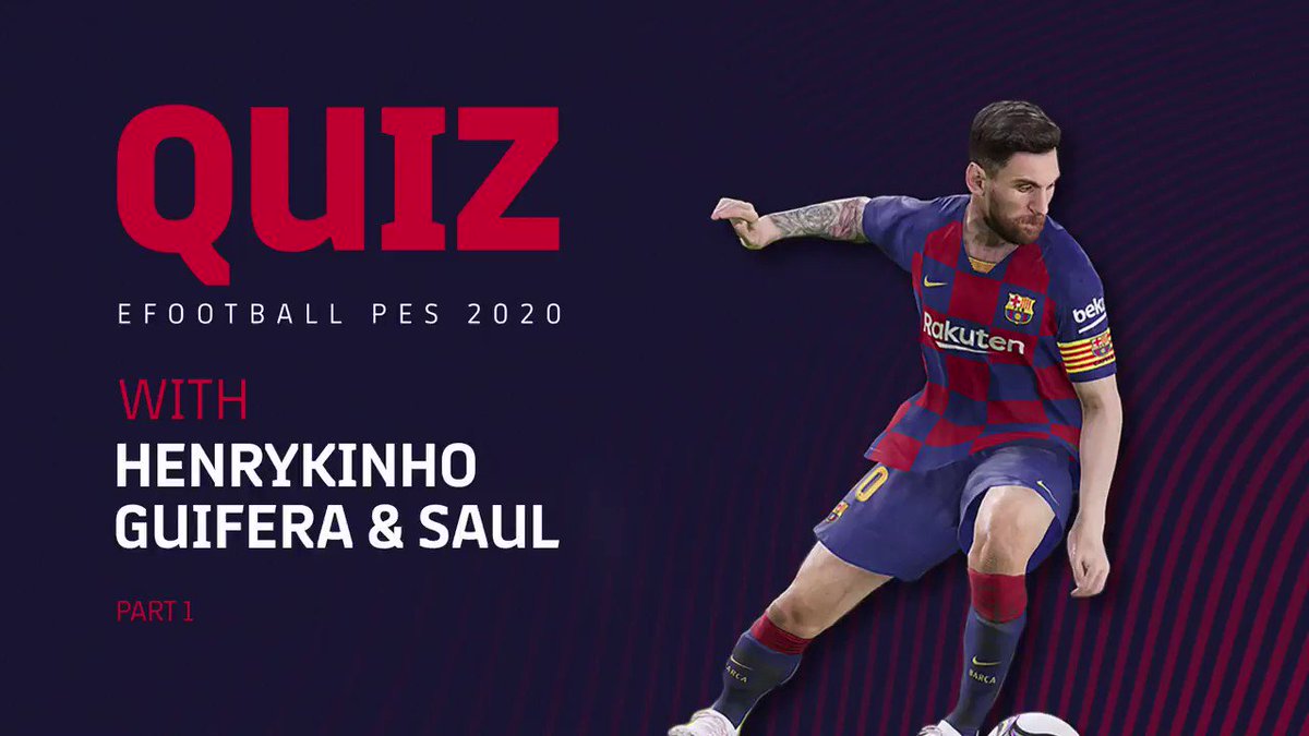 We've asked our team some general questions for our Quiz! Who will get more answers right?
Let's put them to the test ๐ง
โก๏ธ @GuiFera01
โก๏ธ @the_palma2
โก๏ธ @HenrykinhO_MG
Part 1
#eFootballPES2020 https://t.co/8xhjbr24Ng