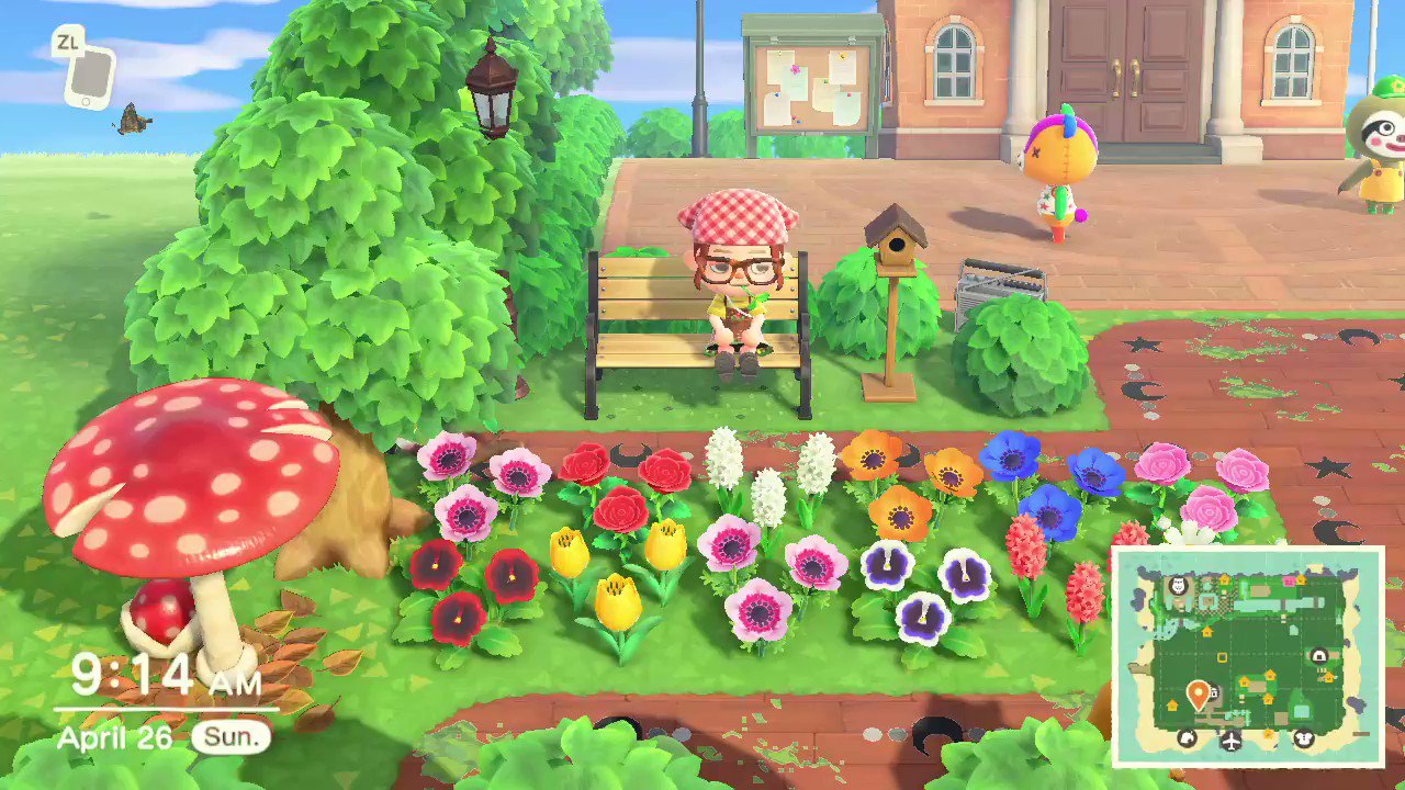 Mushroom Dance ACNH (CottagecoreA) / Twitter