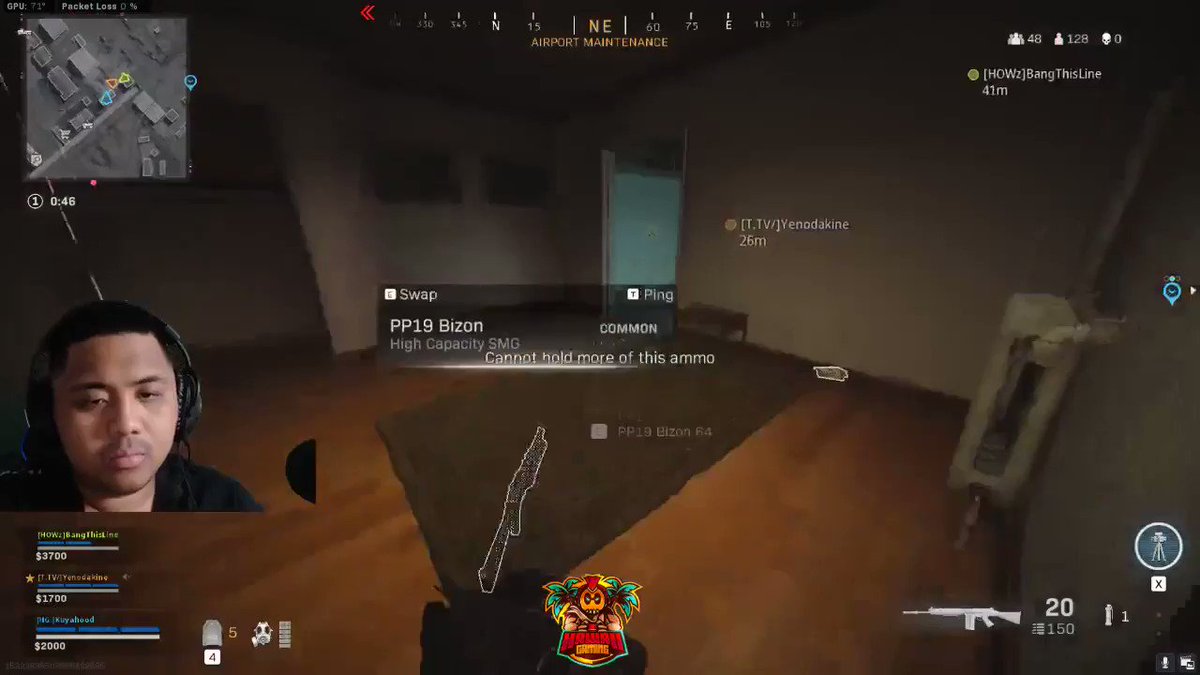 The chances of opening a chest with an RPG, and a car passinβ thru me? Very minimal #HGbettawakeup #hawaiigaming #callofduty #callofdutymodernwarfare #callofdutywarzone #callofdutyclips #warzoneclips #squadwipe #callofdutymemes #twitchclips #twitchstreamer https://t.co/7ixeJEqTa1