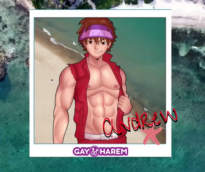 How does hitting the beach this afternoon sound to you, hero? ??? Andrew can't wait to explore the depths