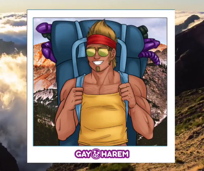 Muscular tourist Ricky is up for some deep cave expeditions today!? ?? Cum? join him, hero & help him