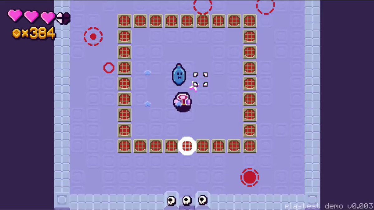 Adding currency and a combo system to my game. Combos reward fast play and blasting groups of enemies.
#gamemaker #indiedev #indiegame #gamedev #screenshotsaturday https://t.co/KJWbES5r10