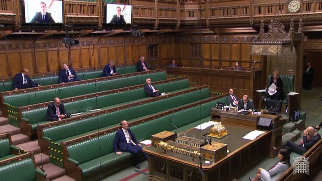 The House was united in that we need a new policy toward China. I raised to the Foreign Secretary @DominicRaab we need to be realistic #China is a communist state and is not going to change, but also working with our allies. We must defend our values.
#NationalSecurityLaw #IPAC https://t.co/wtAy7VOToX