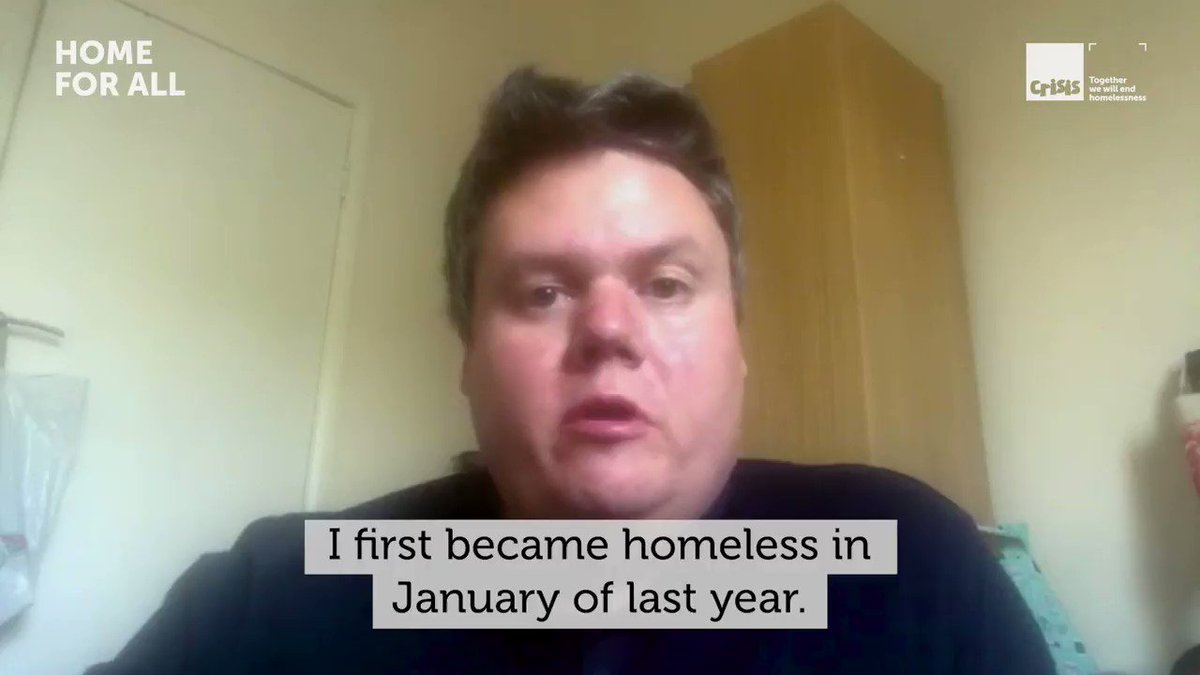 Crisis (@crisis_uk) on Twitter photo 2020-07-02 12:33:37 Since the #coronavirus outbreak began, we’ve never had a better understanding of the value of home. Owen is just one of thousands who doesn’t have a place to call home. Here, he shares his story... Let’s work together so there’s a #HomeForAll crisis.org.uk/get-involved/h… Since the #coronavirus outbreak began, we’ve never had a better understanding of the value of home. Owen is just one of thousands who doesn’t have a place to call home. Here, he shares his story... Let’s work together so there’s a #HomeForAll crisis.org.uk/get-involved/h…