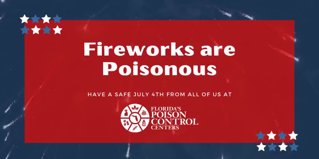 Another reminder - watch your kids and pets around fireworks. Hope everyone has a safe and happy 4th!