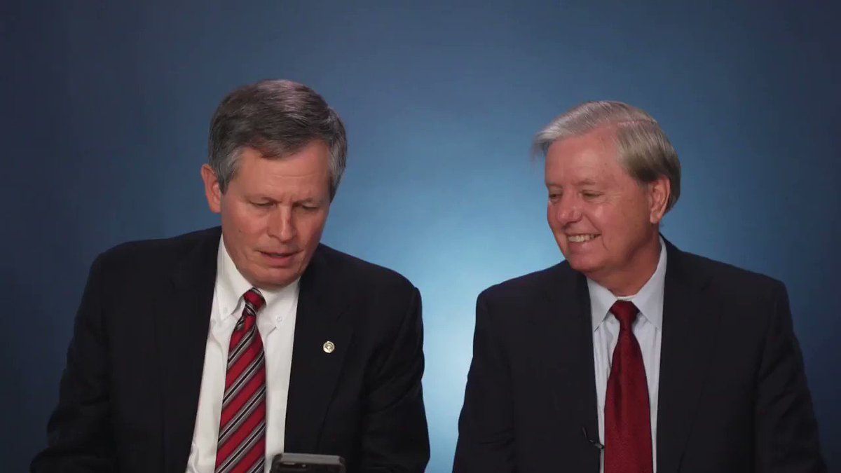 Senator @SteveDaines and I just watched this @SenSchumer video and have a few things to say about it... https://t.co/i7ypc5xqok https://t.co/V0wprfEsVp