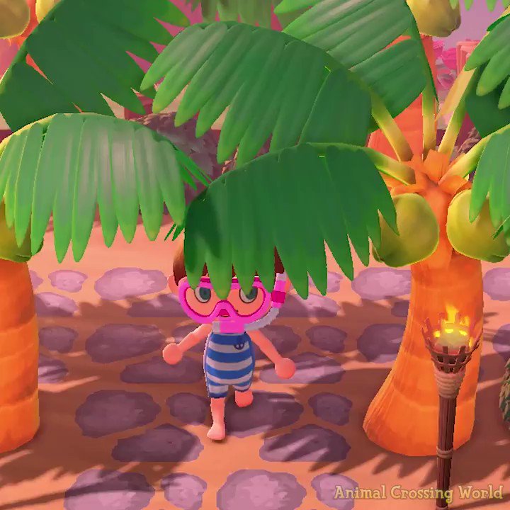 Animal Crossing World On Twitter Tip For A Fancy Flip Into The Ocean When Going For A Swim In Animal Crossing New Horizons Hold Down The Run Button When You Jump