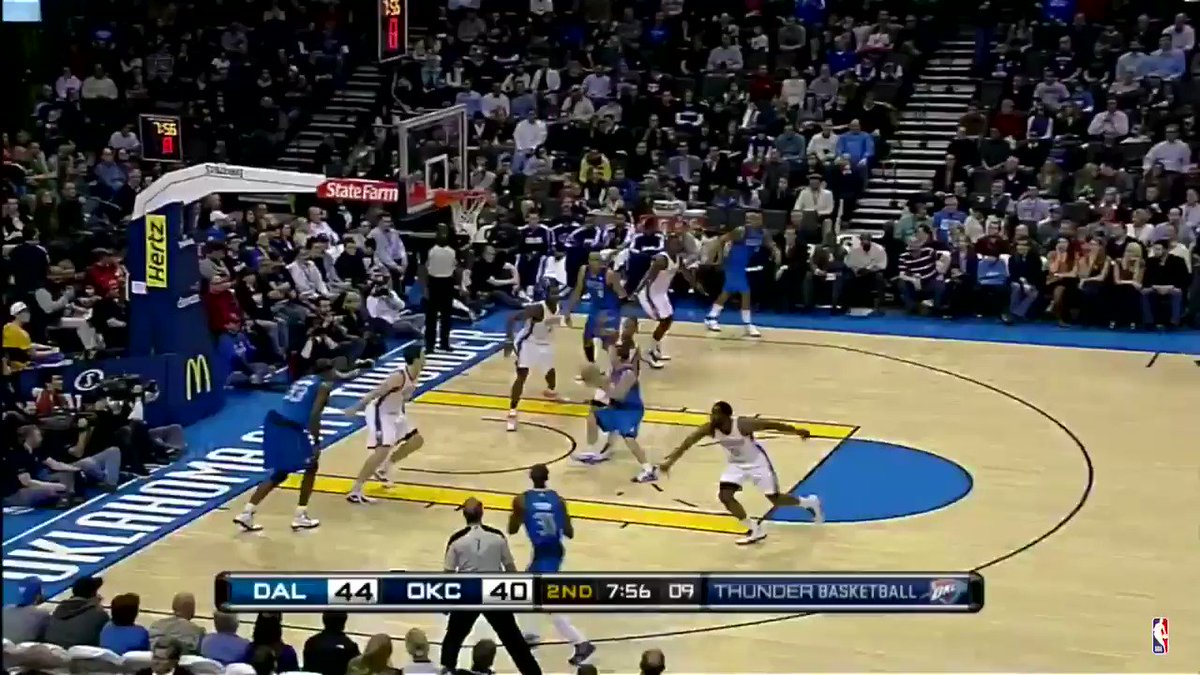 December 27, 2010 vs DAL
A Serge Ibaka swat leads to a James Harden slam.
#ThunderUp https://t.co/o1nqHiW7JH