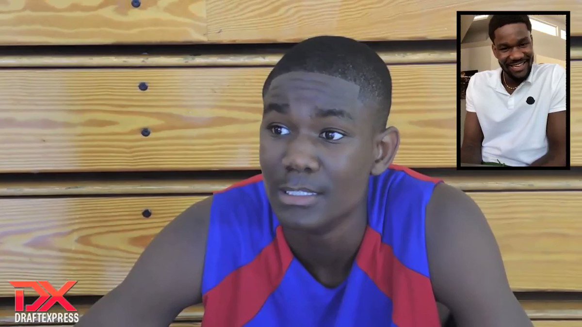 Here's @DeandreAyton's 2013 @PangosAACamp interview along with his reaction from @Mike_Schmitz awesome recent film breakdown with him, which can be viewed in full here >> https://t.co/KPQsq7k0F4 https://t.co/zuNxGmpXxD