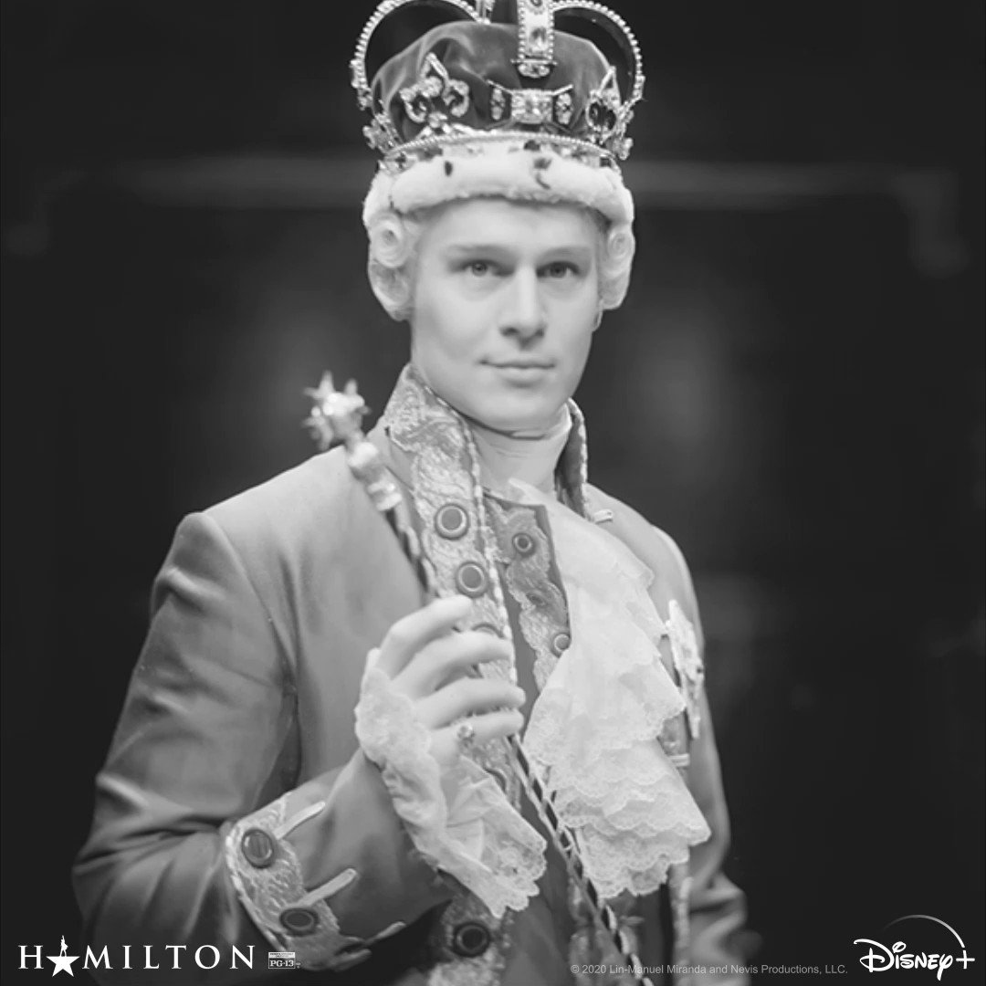 Hamilton disney king george sales