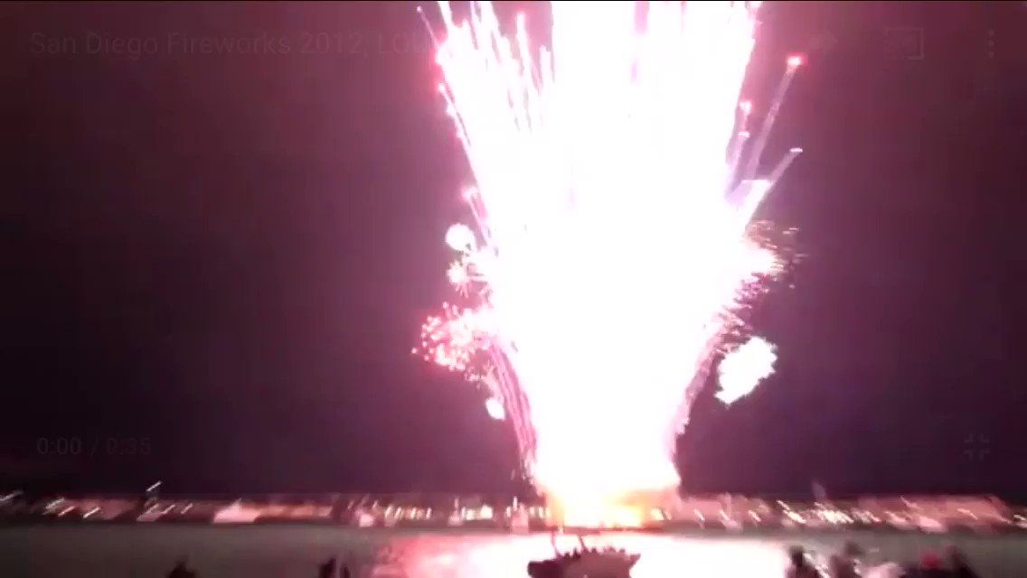 Biniam Bizuneh (@biniambiz) on Twitter photo 05/07/2020 15:05:24 The city of San Diego accidentally setting off all the fireworks at once will always be funny to me The city of San Diego accidentally setting off all the fireworks at once will always be funny to me