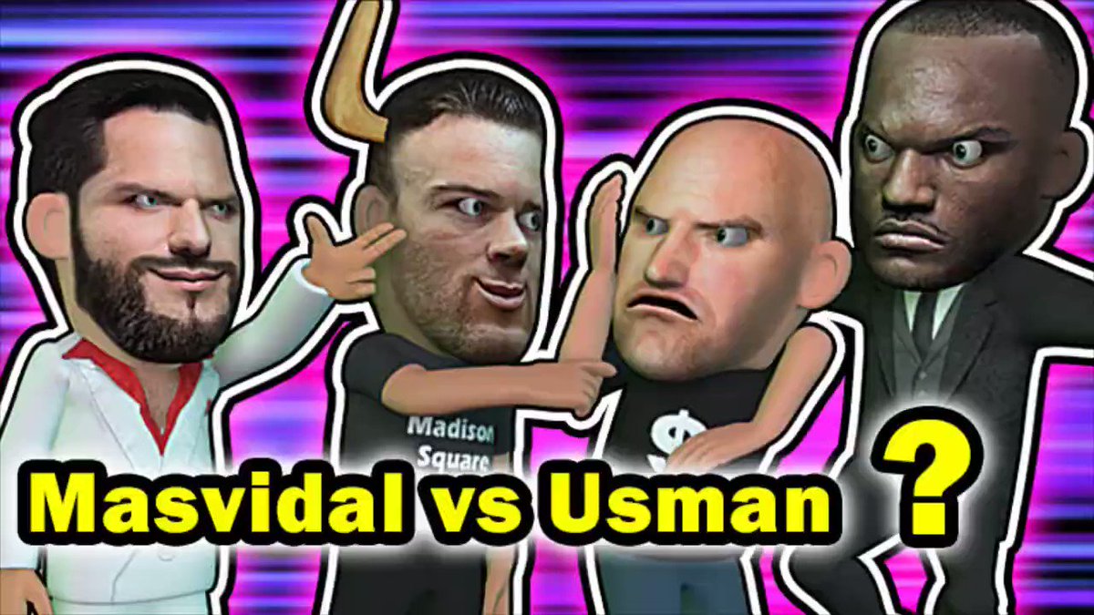 Jorge Masvidal negotiating a Short Notice Title Fight vs Usman at UFC 251
#UFC251 #UFC #Animation #3DArt
https://t.co/yTW2XwdcWE https://t.co/aqCrCoBkrh