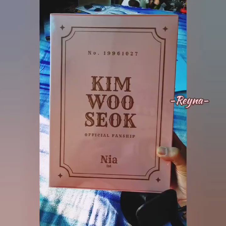 #Unboxing my @KWS_official_ Welcome Kit 😍 It's cute ❤️❤️ Love It!! Thank You and I Love You, Kim 'Wooshin' Wooseok 🤗 #Nia #KIMWOOSEOK #Honey10 #Up10Tion https://t.co/s3zOJ41FQm