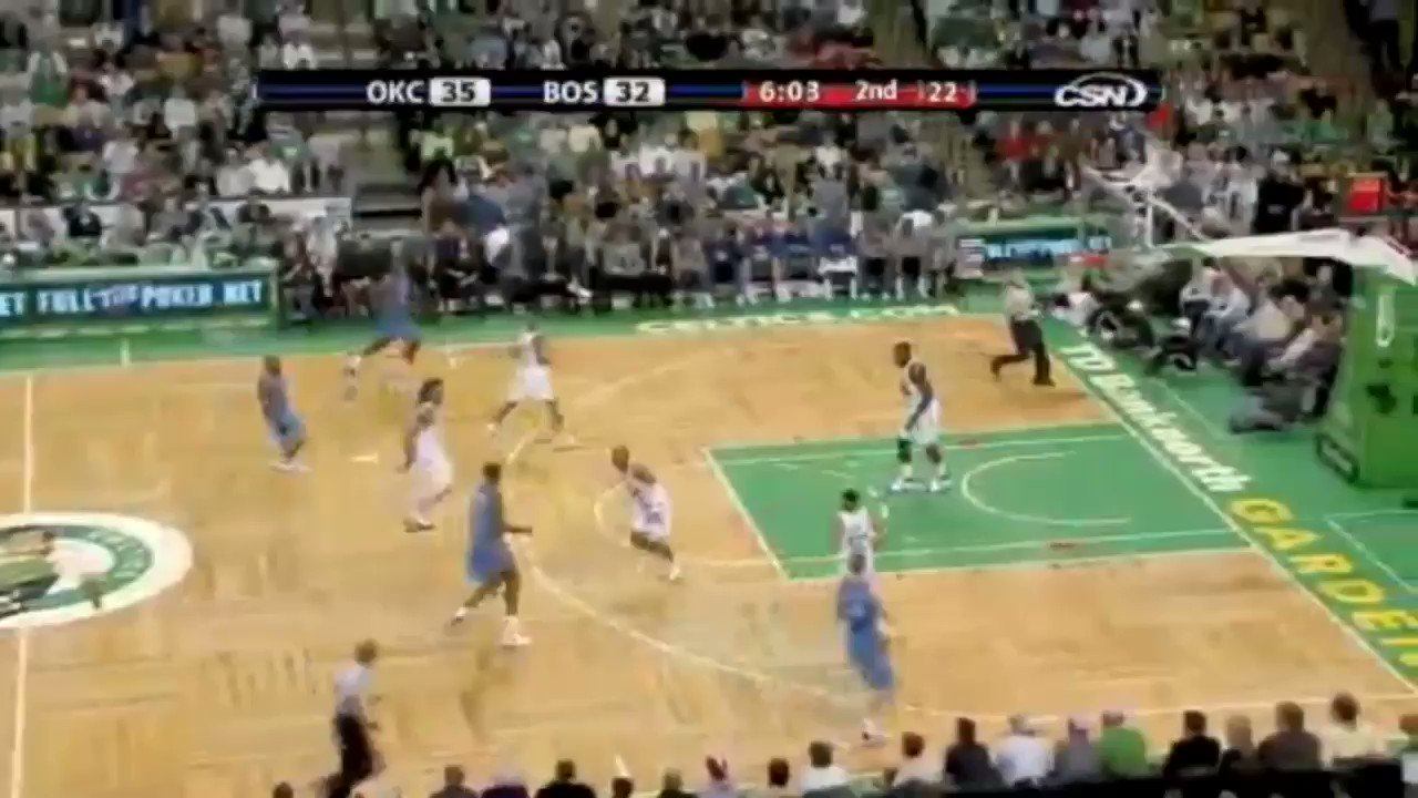 Happy birthday Kendrick Perkins. Never should have traded you. Another chip or two if you stayed. 