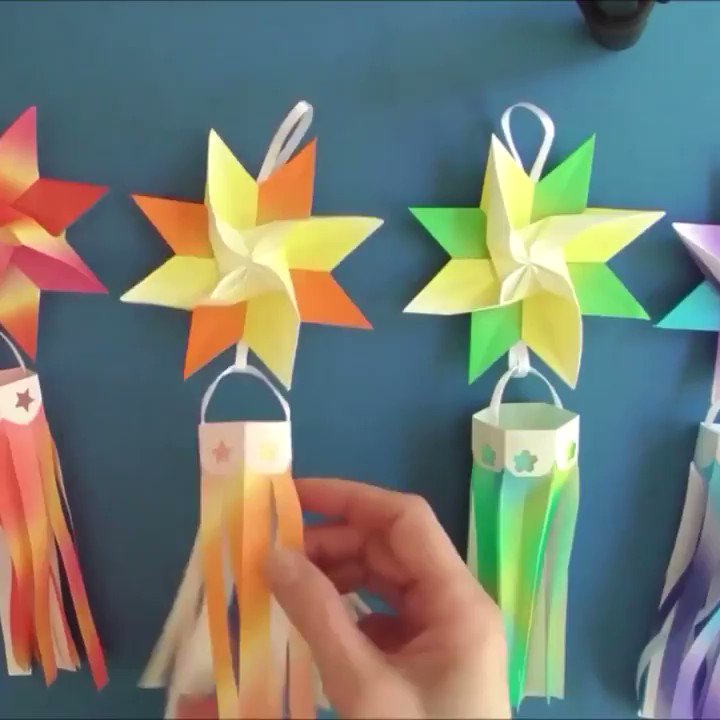 Get into the spirit of Tanabata (#七夕), the Japanese festival of stars, with this origami star tutorial → https://t.co/zhMkSH0ebJ https://t.co/8OhJoLG5jw