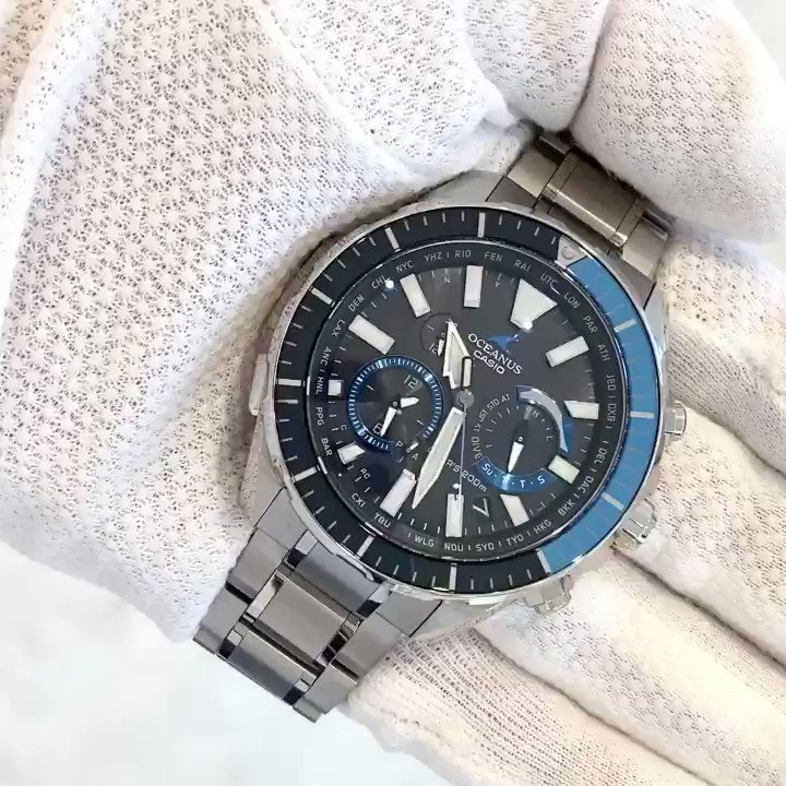 新作グッ新作グッCASIO OCEANUS カシャロ OCW-P2000 腕時計(アナログ