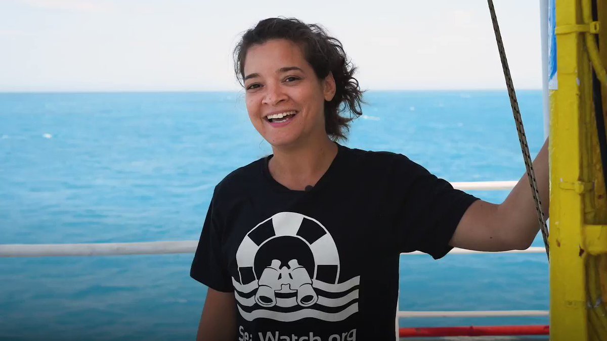 "Being here as #feminist and activist against #racism is part of the same commitment for #equality." - @ClaireChahnez, feminist, activist and guest coordinator on board the #SeaWatch3 https://t.co/ne14DCWEyz