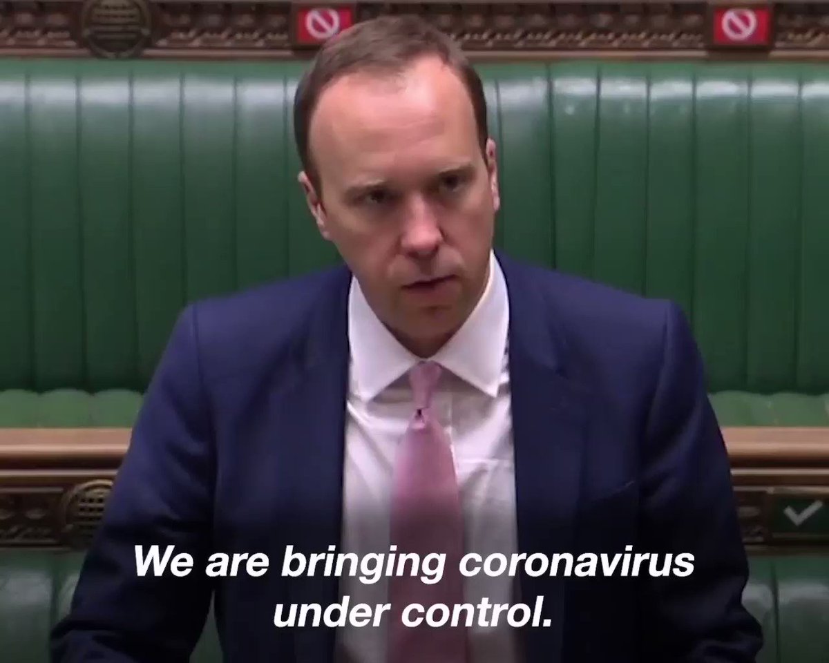 Matt Hancock (@MattHancock) on Twitter photo 2020-07-07 12:56:33 WATCH: We’re getting #coronavirus cornered - so we can restore more of the things that make life worth living. WATCH: We’re getting #coronavirus cornered - so we can restore more of the things that make life worth living.