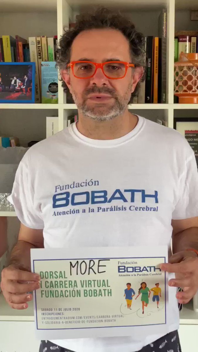 El próximo 11 de julio se celebra la primera #carreravirtualsolidaria a beneficio de la @FUNDACIONBOBATH y de la #parálisiscerebral También se puede colaborar en su #filacero y difundiendo este mensaje. Entradas en https://t.co/L6qDYWwszd https://t.co/atDA1yyCIr