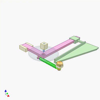 Instrument for Drafting Archimedean Spiral