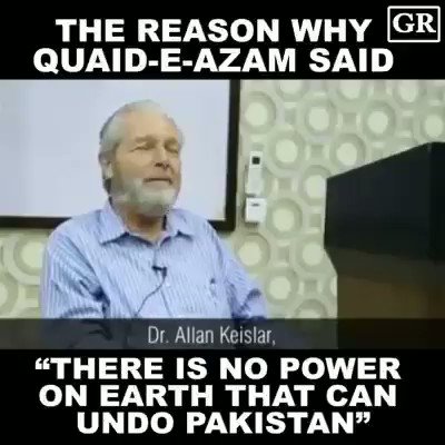 Anyone wondering, why #Pak was created.
I just remember those words from #Jinnah that there is no power on Earth that can undone #Pak.
We will lead the world in sha ALLAH. https://t.co/mqgmIcA2vd